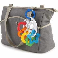 Baby Einstein Kulmule Rattle & Soothe Teether Links Ring Legetøj -Baby Jogger butik Baby Einstein kulmule Rattle Soothe Teether Links Ring Legetoej 2
