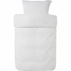 Baby Sengetøj 70x100 - Pure Hvid - Krepp