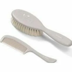 BabyOno Baby Brush And Comb Gray Rabbit Baby Ono