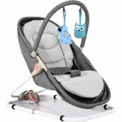 Basson Baby Bouncer, Grå