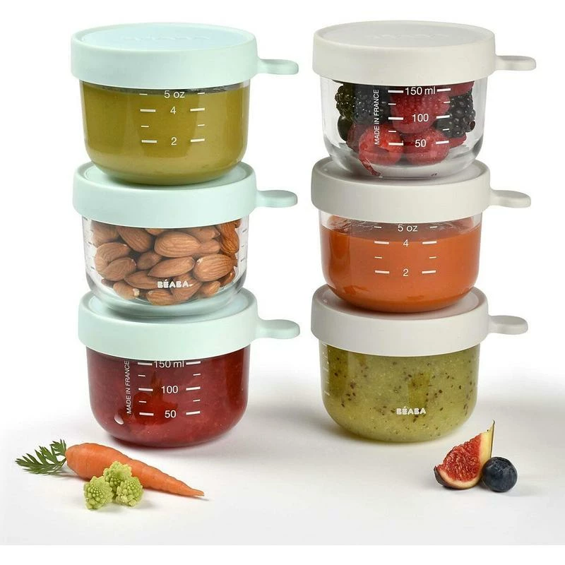 Beaba "Sæt Med Beholdere Til Baby Mad 912989" 3 Beaba "Sæt Med Beholdere Til Baby Mad 912989"