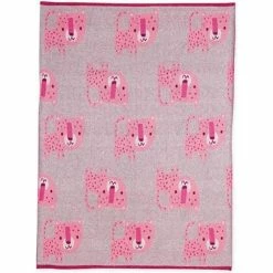 Bizzi Growin Baby Blanket-Lyra Leopard