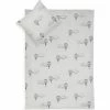 Borg Design Baby Sengetøj 70x100 Cm - Hvid Med Luftballoner - Petit