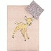 Borg Living Baby Sengetøj Bambi Blomster 2 Bomulds 100x100cm -Baby Jogger butik Borg Living Baby sengetoej Bambi blomster 2 bomulds 100x100cm