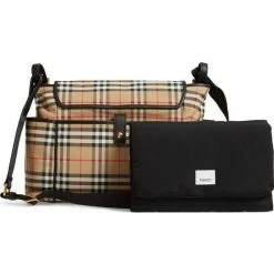Burberry Vintage Check Nylon Baby Changing Bag