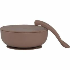 By Lille Vilde Baby Dinner Set Bowl W/Lid And Spoon -Baby Jogger butik By Lille Vilde Baby Dinner Set Bowl w Lid and Spoon 1