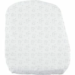 Chicco Sheet Set Baby Hug 2 Pieces-Grey Bear