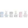 Dkd Home Decor Gavesæt Til Baby Pink Polyester (3 Enheder) -Baby Jogger butik Dkd Home Decor Gavesaet til baby Pink Polyester 3 enheder