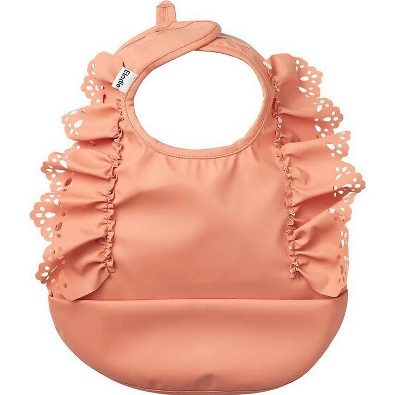 Elodie Details Baby Bib Amber Apricot 3 Elodie Details Baby Bib Amber Apricot