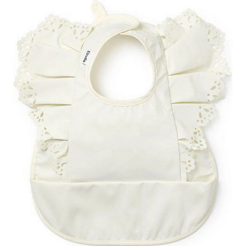 Elodie Details Baby Bib Vanilla White 3 Elodie Details Baby Bib Vanilla White