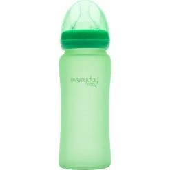 Everyday® Baby Everyday Baby Glass Baby Bottle With Heat Indicator 300ml 8 Everyday® Baby Everyday Baby Glass Baby Bottle With Heat Indicator 300ml -Baby Jogger butik Everyday Baby Glass Baby Bottle with Heat Indicator 300ml 2