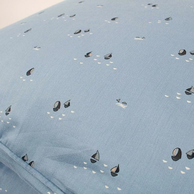 Filibabba Baby GOTS Bedlinen Wave Therapy 100x70cm 4 Filibabba Baby GOTS Bedlinen Wave Therapy 100x70cm - Billede 2