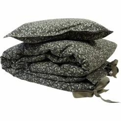 Garbo & Friends Garbo&Friends Floral Moss Baby Sengesæt 70x80cm -Baby Jogger butik Garbo Friends Floral Moss Baby Sengesaet 70x80cm 2