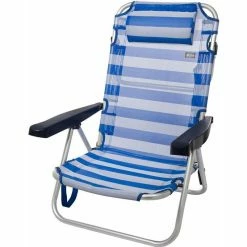 Gepolsterte Campingstuhl Color Baby Matrose Aluminium