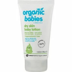 Green People Organic Babies Dry Skin Baby Lotion Scent Free 150ml
