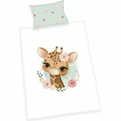 Herding Giraffe Baby Bedding Babybest 100x135cm -Baby Jogger butik Herding Giraffe Baby Bedding Babybest 100x135cm 1
