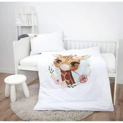 Herding Giraffe Baby Bedding Babybest 100x135cm -Baby Jogger butik Herding Giraffe Baby Bedding Babybest 100x135cm 2