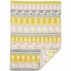Klippan Yllefabrik Nature Baby Blanket 65x90cm