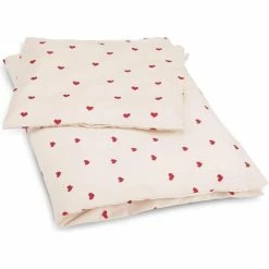 Konges Sløjd Konges Sløjd Baby Bedding GOTS Amour Rouge 70x100cm