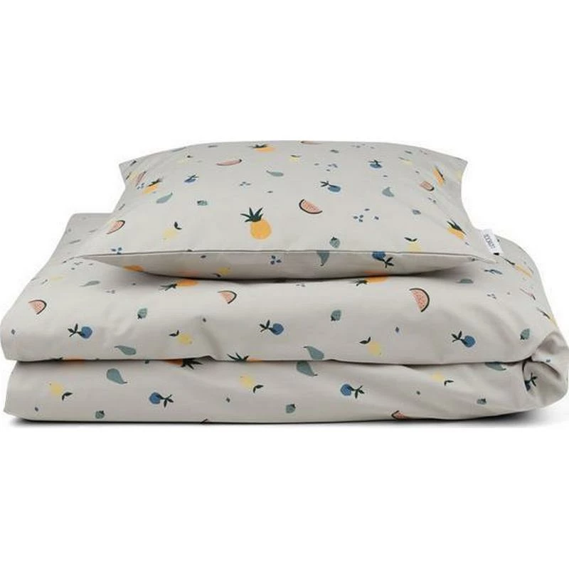 Liewood Carmen Bed Linen Baby Fruit Dove Blue 70x100cm 3 Liewood Carmen Bed Linen Baby Fruit Dove Blue 70x100cm