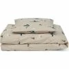 Liewood Carmen Bed Linen Baby Little Dragon/Dark Sandy Mix 70x100cm -Baby Jogger butik Liewood Carmen Bed Linen Baby Little Dragon Dark Sandy Mix 70x100cm