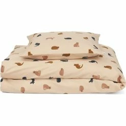 Liewood Carmen Bed Linen Baby Miauw/Apple Blossom Mix 70x100cm