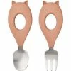 Liewood Stanley Baby Cutlery Cat -Baby Jogger butik Liewood Stanley Baby Cutlery Cat