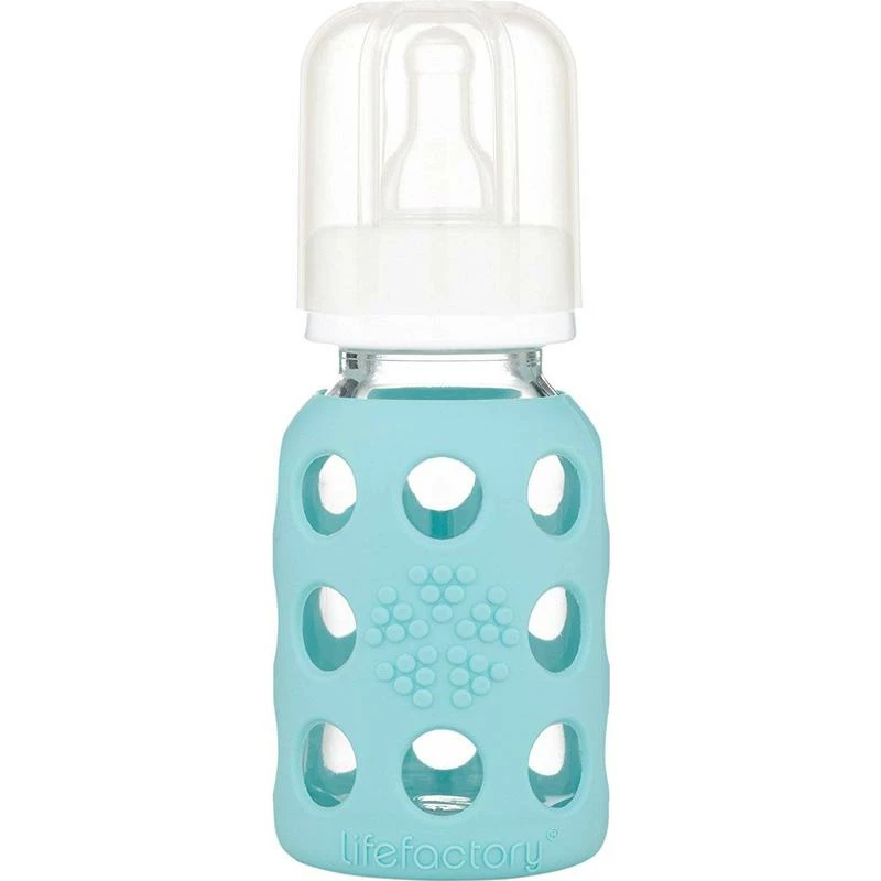 Lifefactory Glass Baby Bottle 120ml 5 Lifefactory Glass Baby Bottle 120ml - Billede 3