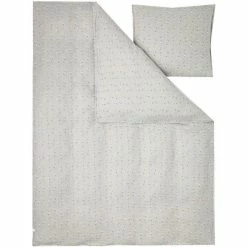 Lil' Atelier Sengetøj Baby NbnDano Harbor Mist