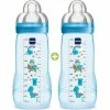 Mam Easy Active 2nd Age Colourful Baby Bottle 330 Ml Från 6 Månader Flow Teat X Set Med 2 Boy -Baby Jogger butik Mam Easy Active 2nd Age Colourful Baby Bottle 330 ml fraan 6 maanader Flow Teat X Set med 2 Boy