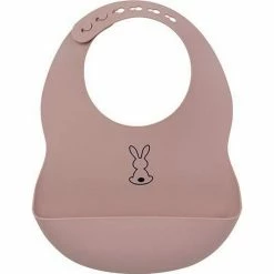 Nattou Baby Bib Soft Silicone -Baby Jogger butik Nattou Baby Bib Soft Silicone 3