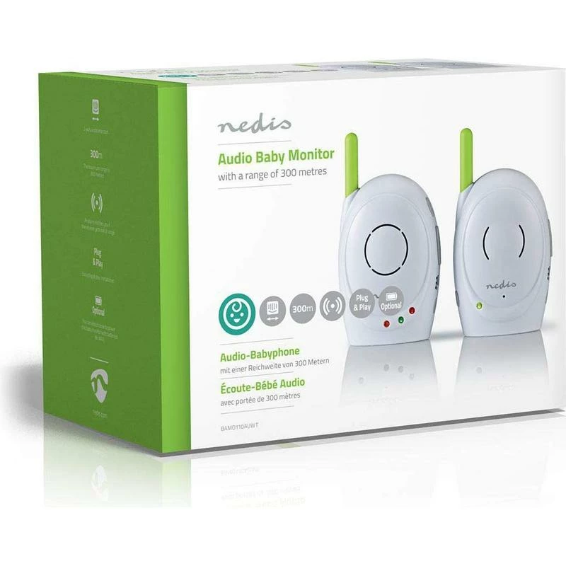 Nedis Audio Baby Monitor 4 Nedis Audio Baby Monitor - Billede 2