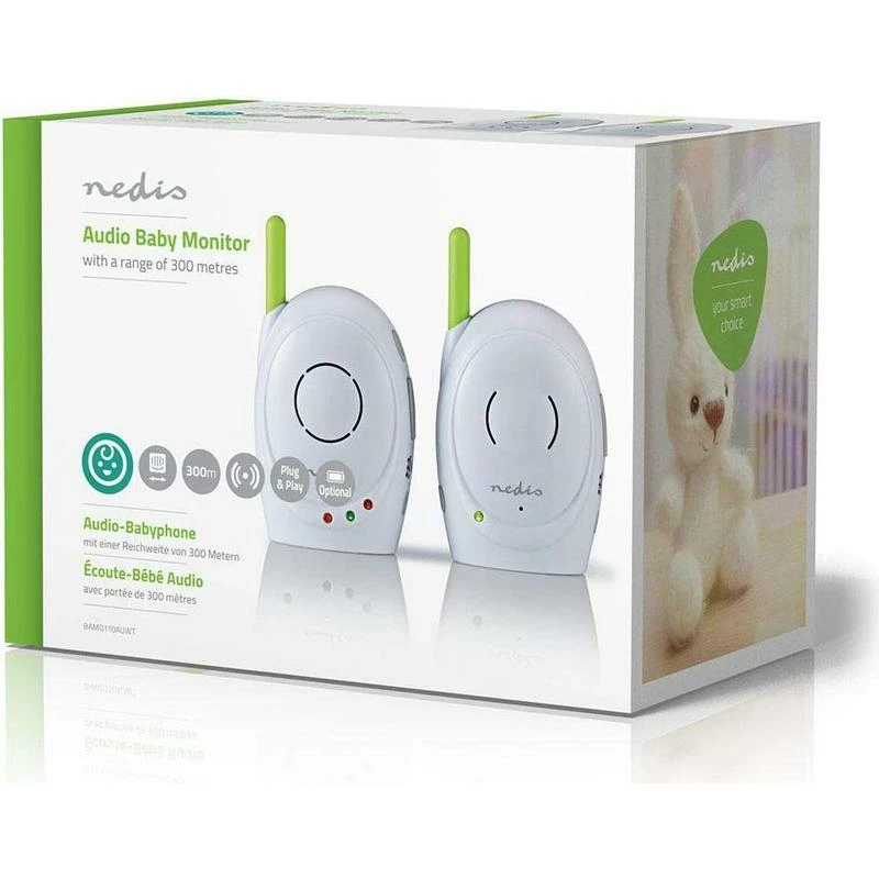 Nedis Audio Baby Monitor 5 Nedis Audio Baby Monitor - Billede 3
