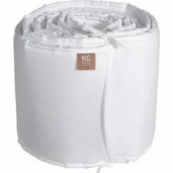 Ng Baby Eko Crib Protection Cot White 25x120cm