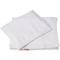 Ng Baby Sengesæt Tremmeseng, Hvid Blonde