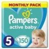 Pampers® Pampers Active-Baby Size 5, 150 Pcs -Baby Jogger butik Pampers Active Baby Size 5 150 pcs