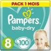 Pampers® Pampers Baby Dry Nappies Size 8 100Pcs -Baby Jogger butik Pampers Baby Dry Nappies Size 8 100Pcs