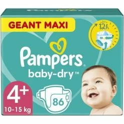 Pampers® Pampers Engangsbleer Baby-Dry 4 4 86 Uds