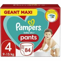 Pampers® Pampers Engangsbleer Baby-Dry 4 (84 Uds)