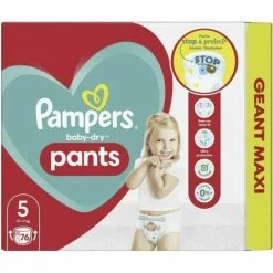 Pampers® Pampers Engangsbleer Baby-Dry 5 (76 Uds)