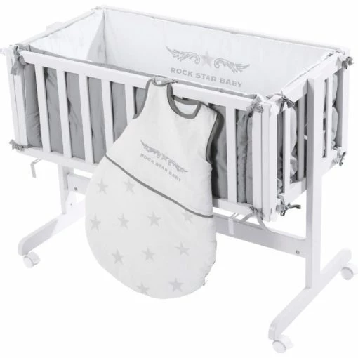 Roba Sideseng Hvid Rockstar Baby 2 -Baby Jogger butik Roba Sideseng Hvid Rockstar Baby 2