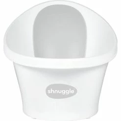 Shnuggle® Shnuggle Baby Badekar Hvid/grå