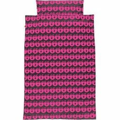 Småfolk Småfolk Baby Bedlinen With Apples 70x100cm