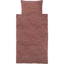 Soft Gallery Baby Bed Linen W/Owls 70x100cm