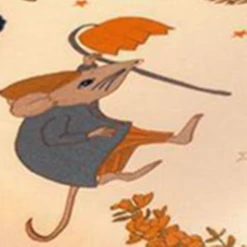 That's Mine Bed Sheet Baby Mouse Night 60x120cm 60x120cm -Baby Jogger butik That s Mine Bed Sheet Baby Mouse Night 60x120cm 60x120cm 1