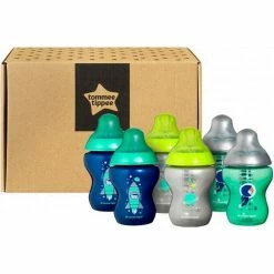 Tommee Tippee Closer To Nature Decorated Baby Bottles 260ml 6 Pack -Baby Jogger butik Tommee Tippee Closer to Nature Decorated Baby Bottles 260ml 6 pack 2