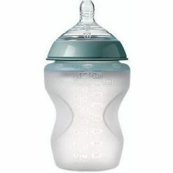 Tommee Tippee Soft Silicone Clear Baby Bottle 260ml 2-pack -Baby Jogger butik Tommee Tippee Soft Silicone Clear Baby Bottle 260ml 2 pack 1