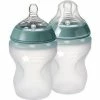 Tommee Tippee Soft Silicone Clear Baby Bottle 260ml 2-pack -Baby Jogger butik Tommee Tippee Soft Silicone Clear Baby Bottle 260ml 2 pack