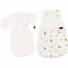 Träumeland Träumeland Baby Sovepose LIEBMICH 3pcs. Sæt Dinolino 68/74 -Baby Jogger butik Traeumeland Baby sovepose LIEBMICH 3pcs. saet Dinolino 68 74