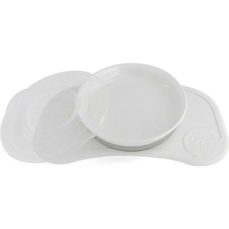 Twistshake Click Mat Og Baby Plate Mini Fra 6 Måneder Hvid 3 Twistshake Click Mat Og Baby Plate Mini Fra 6 Måneder Hvid